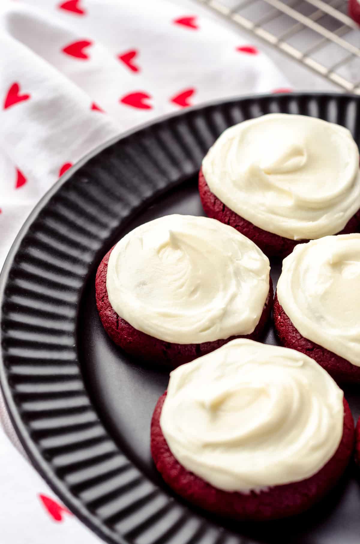 No Chill Red Velvet Cookies: Achieve Chewy Perfection & Silky Frosting